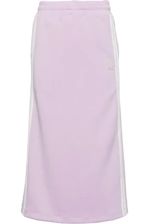 Chocoolate Floral-appliqu?? track skirt