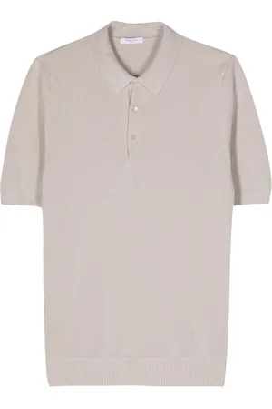 Boglioli Piqué cotton polo shirt