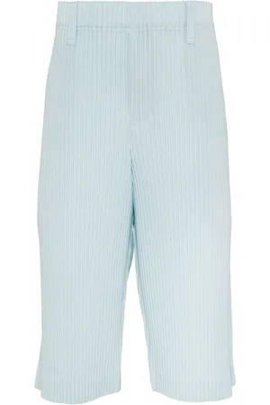 Issey Miyake Pliss?? satin shorts