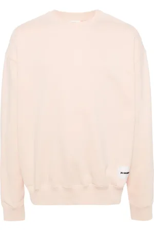 Jil Sander Logo-appliqué cotton sweatshirt