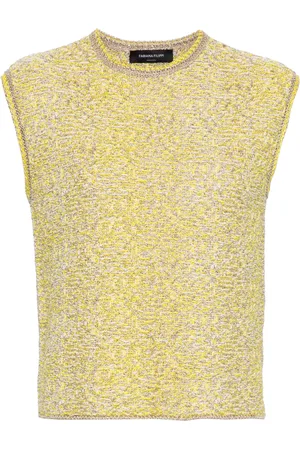 Fabiana Filippi Lurex-detail bouclé top