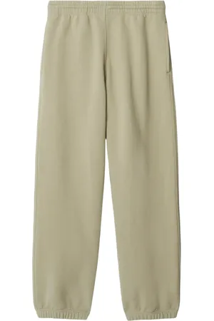 Burberry Appliqu??-logo cotton track pants