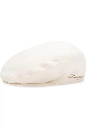Dolce & Gabbana Mélange-effect linen flat cap
