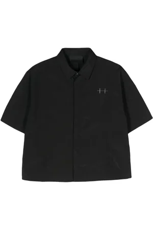 HELIOT EMIL Logo-appliqu?? short-sleeved shirt