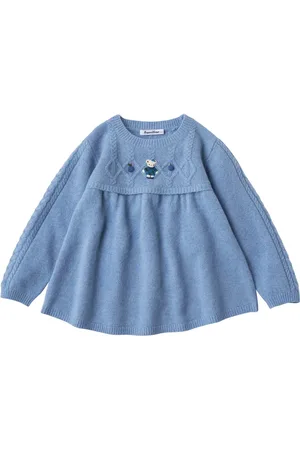 Familiar Appliquéd wool jumper