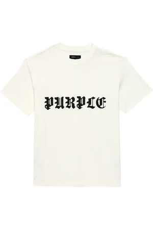 Purple Brand Gothic Wordmark T-shirt