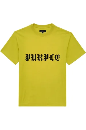Purple Brand Gothic Wordmark T-shirt