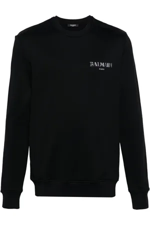 Balmain Logo-appliqu?? crew-neck sweatshirt