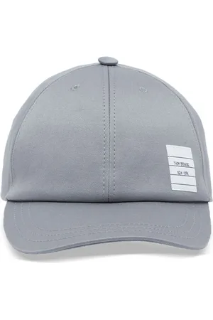 Thom Browne Logo-appliqu?? cotton baseball cap
