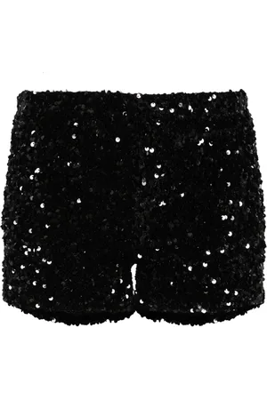 Styland Sequinned mini shorts