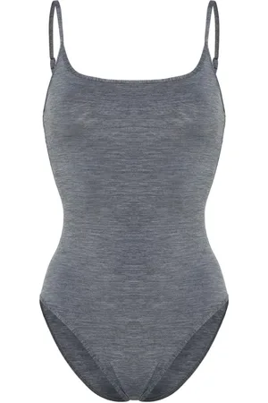 Totême M??lange-effect swimsuit