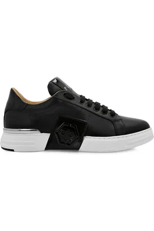 Philipp Plein Logo-appliqu?? lace-up sneakers