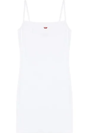 Diesel D-Hopy-D logo-appliqué mini dress