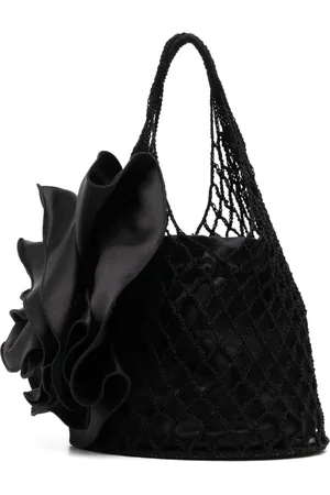 MAGDA BUTRYM Devana floral-appliqué mini bag