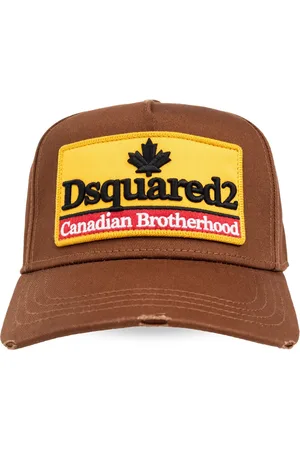 Dsquared2 Logo-appliqué cotton cap