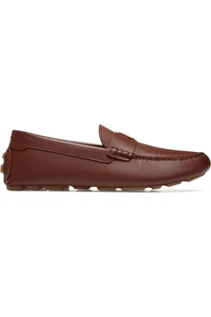 Bally Logo-plaque leather loafers