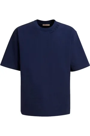 Marni Logo-appliqué cotton T-shirt