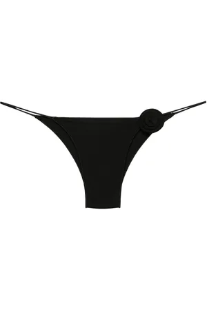 LA REVECHE Ashar floral-appliqué bikini bottom