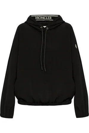 Moncler Logo-appliqué drawstring hoodie