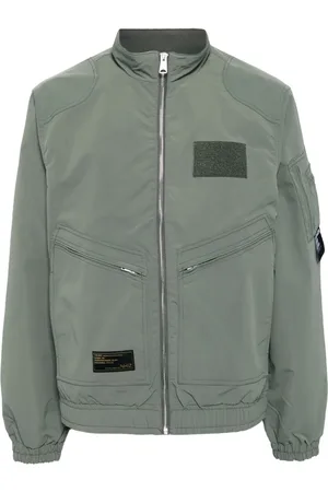 Izzue Logo-appliqu?? military jacket