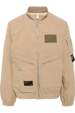Izzue Logo-appliqu?? military jacket