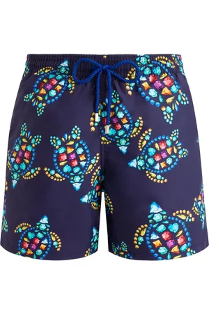 Vilebrequin Vend??me Turtles-print swim shorts