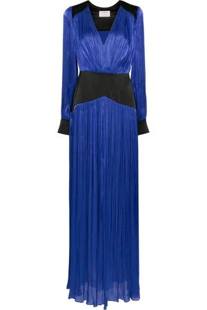 V:PM ATELIER Delilah plissé gown