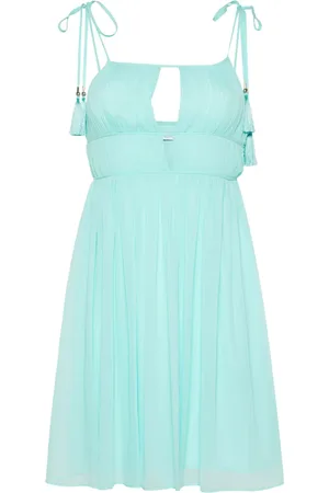 Patrizia Pepe Plissé crepe mini dress