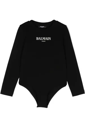 Balmain Logo-appliqué long-sleeve body
