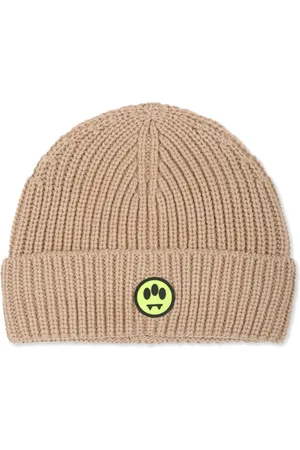 BARROW Logo-appliqu?? knit beanie