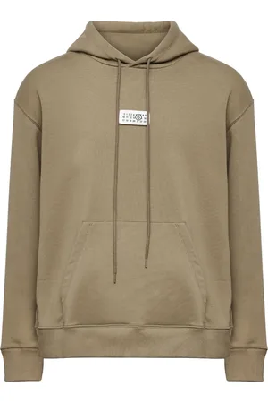 Maison Margiela Numbers-appliqué drawstring hoodie