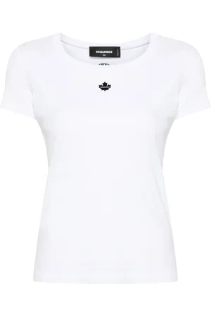 Dsquared2 Appliqu??-logo cotton T-shirt