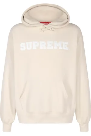 Supreme Logo-appliquéd hoodie