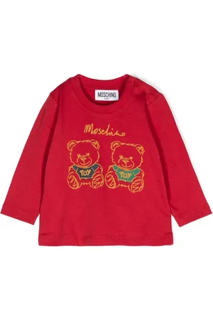 Moschino Logo-appliqué cotton T-shirt