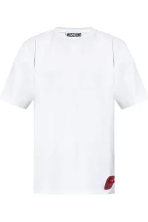 Moschino Logo appliqué cotton t-shirt
