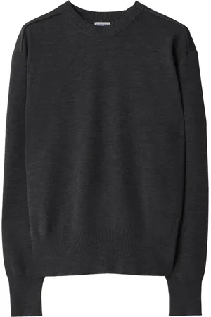 Burberry Mélange-effect wool jumper