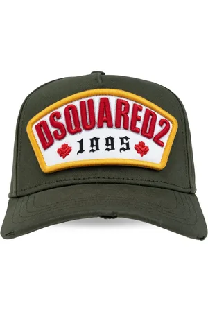 Dsquared2 Logo-appliqué cotton baseball cap