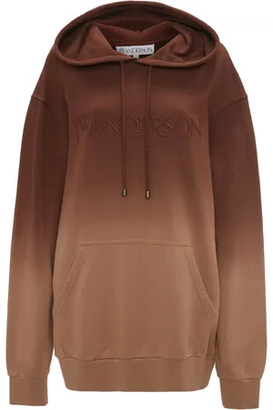 J.W.Anderson Ombr??-effect organic cotton hoodie