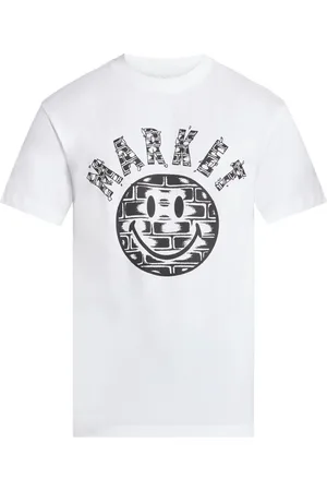 MARKET X SMILEY® Brickhouse-print T-shirt