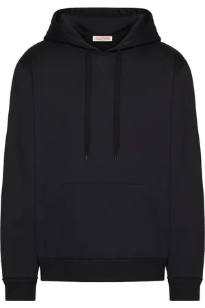 VALENTINO GARAVANI Untitled stud-appliqu?? hoodie