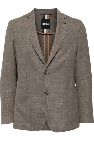 HUGO BOSS M??lange-effect blazer