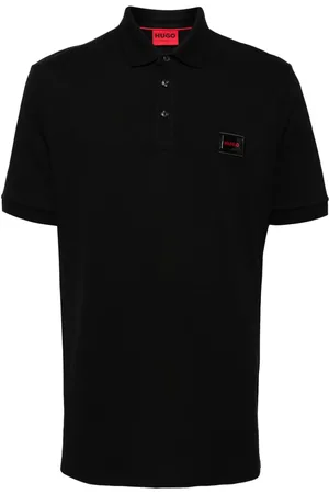 HUGO BOSS Logo-appliqué polo shirt
