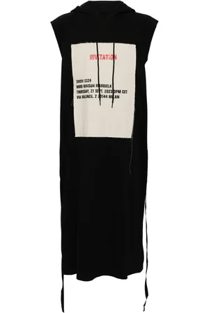 Maison Margiela Invitation-patch cotton hooded vest