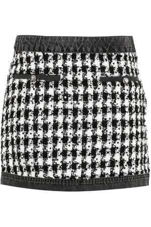 Liu Jo Bouclé denim mini skirt
