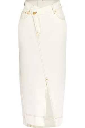 Jacquemus La jupe de-Nîmes midi skirt