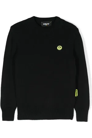 BARROW Appliqué-logo sweater