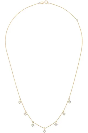 Dana Rebecca Designs 14kt yellow diamond charm necklace