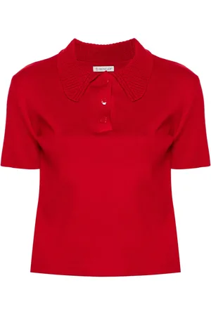 Moncler Logo-appliqué polo sweater