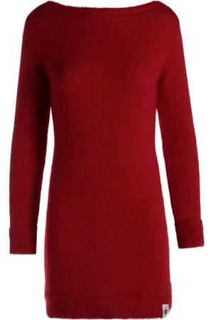 Bally Logo-appliqué knitted dress
