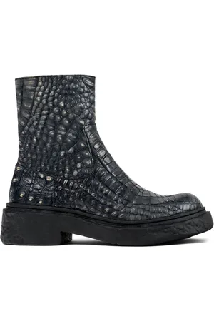 Camper Vámonos crocodile-effect ankle boots